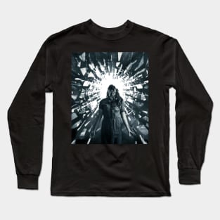 Broken Glass Girl Long Sleeve T-Shirt